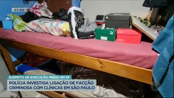 Polícia investiga ligação de clínicas com facção criminosa em SP